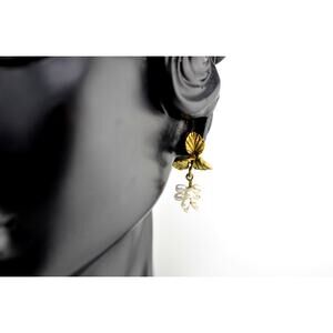 Michael Michaud Spring Birch Dainty Post Earrings w/Pearls